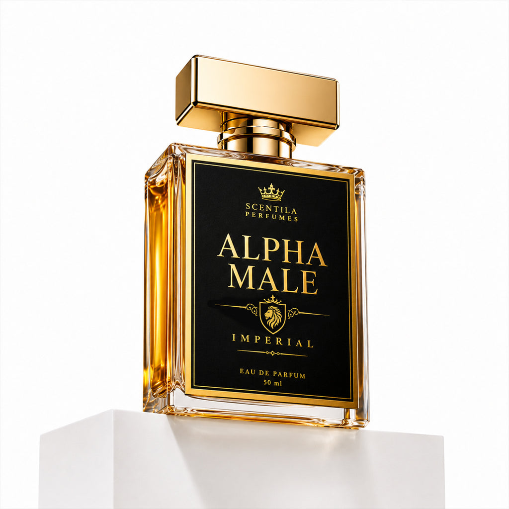 Alpha Male Imperial Perfume for Men | Eau De Parfum 50ml | Cardamom, Pear, Amber & Vanilla | Long Lasting Men's Fragrance | Gift for Him